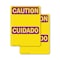 Signmission Radiation & Laser Sign, 7 in H x 5 in W, Vinyl Decal, Rectangle OS-2PACK-CR-D-57-L-10162 - alternate 1